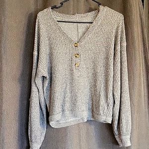 American eagle cropped sweater